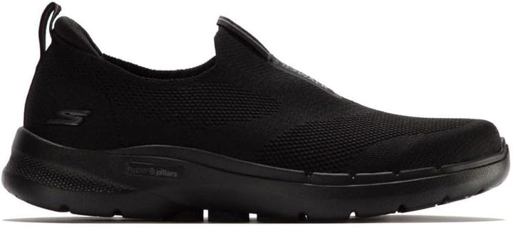 Skechers Herren Go Walk 6 Sneaker 39.5 EU Schwarz, 39.5 EU Schwarz