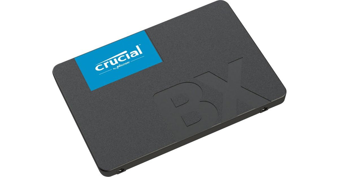 Crucial BX500 3D NAND SATA 2.5 Zoll SSD Drive, 500 GB, CT500BX500SSD1, schwarz 500 GB SSD, 500 GB SS