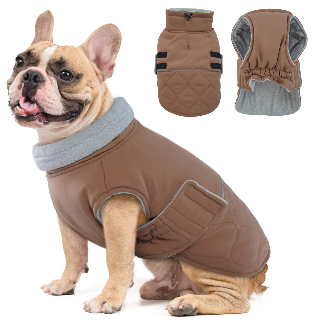 Hundemantel, Wattierend Winterjacke Geschirröffnung, Warme Wintermantel Gefüttert Kleidung Mantel fü