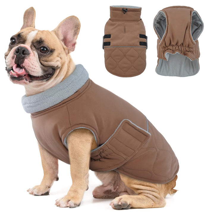 Hundemantel, Wattierend Winterjacke Geschirröffnung, Warme Wintermantel Gefüttert Kleidung Mantel fü