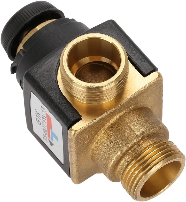 heizungsmischer 3 wege + Thermostat-Mischventil 3-Wege-DN20-Aussengewinde-Messing-Thermostat-Mischve