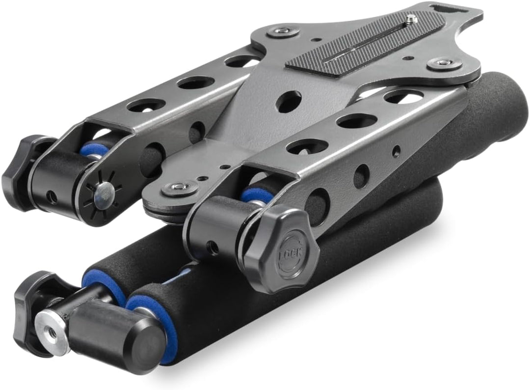 Walimex Pro Cineast I Hand-Shoulder-Videotripod schwarz/blau