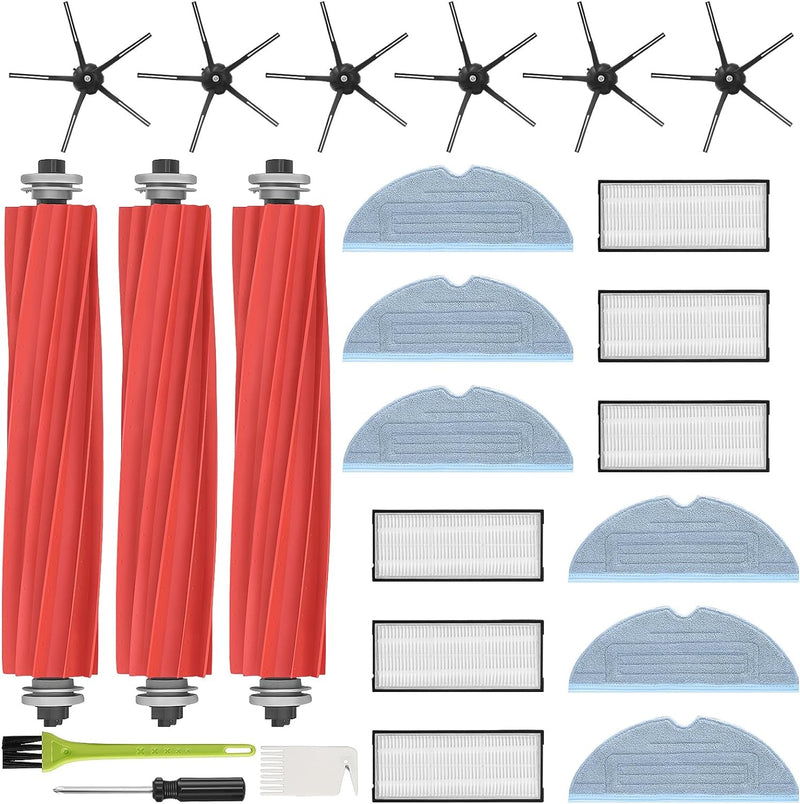 RUKHOOL Zubehör für Roborock S7 S7 Plus S7 Pro Ultra S7 Max Ultra S7 Maxv Ultra Ersatzteile für Robo