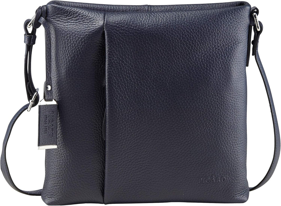 Picard Damen Schultertasche PURE aus Echtleder Mittel | mit Reissverschluss | Schultertasche | Allta