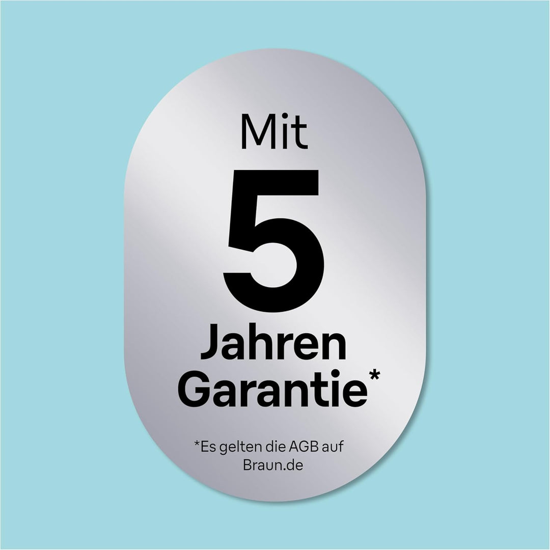 Braun Silk-épil 5, Epilierer Damen / Haarentferner für langanhaltende Haarentfernung, 5-251, Weiss/G