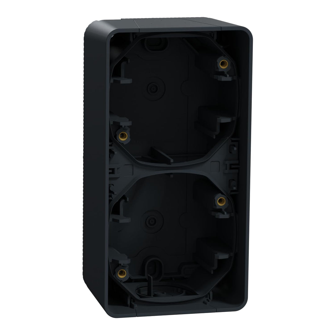 Schneider Electric Mureva Styl Hohlwanddose, 2-fach, 76mm, 54mm, 54mm, 147mm, Grau