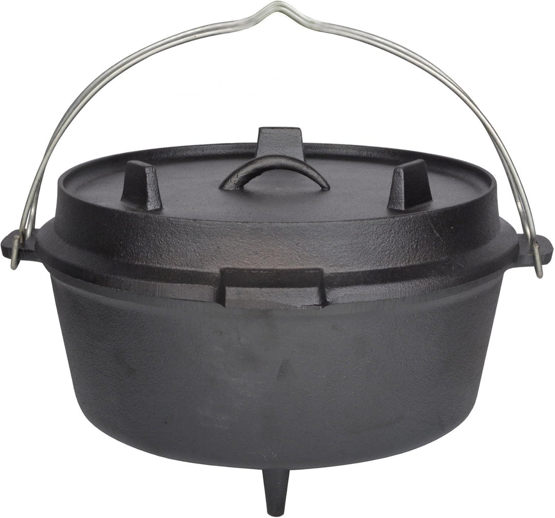 Esschert Design Dutch oven 12 Zoll, schwarz, 36.79x33.9x21.6 cm, FF235