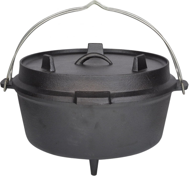 Esschert Design Dutch oven 12 Zoll, schwarz, 36.79x33.9x21.6 cm, FF235