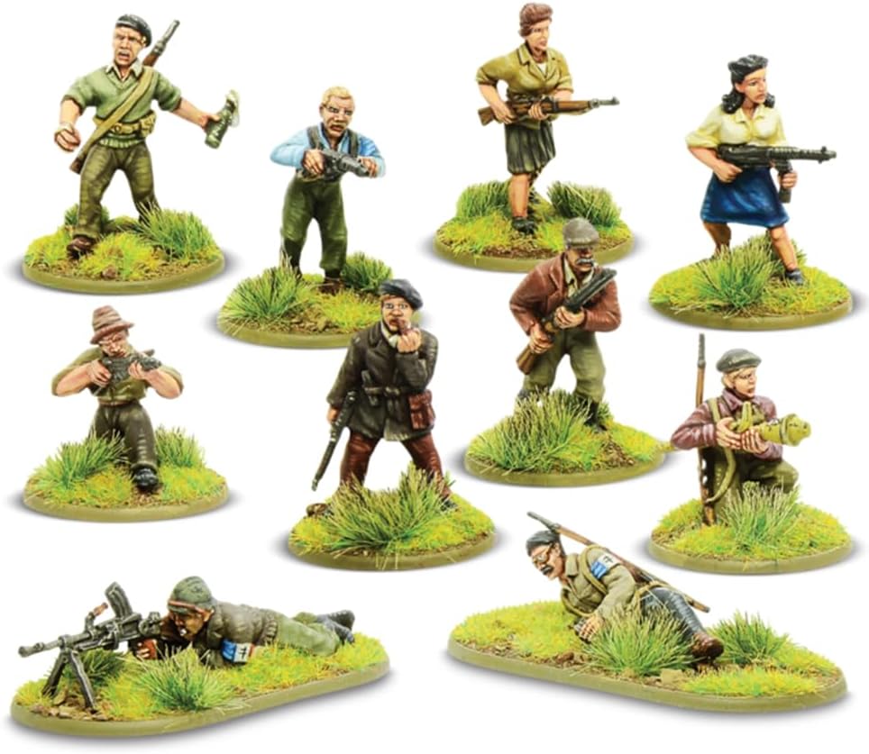 Warlord Games Bolt Action: Französischer Widerstandstrupp