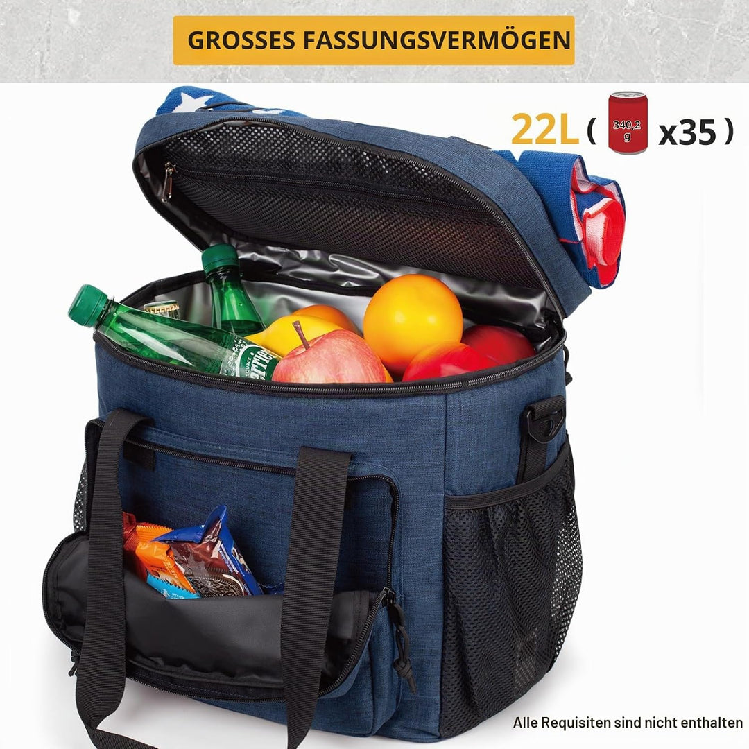 Taktische Lunch-Tasche für Männer, Isolierte und Auslaufsichere Lunchbox mit MOLLE-System, Grosse Kü