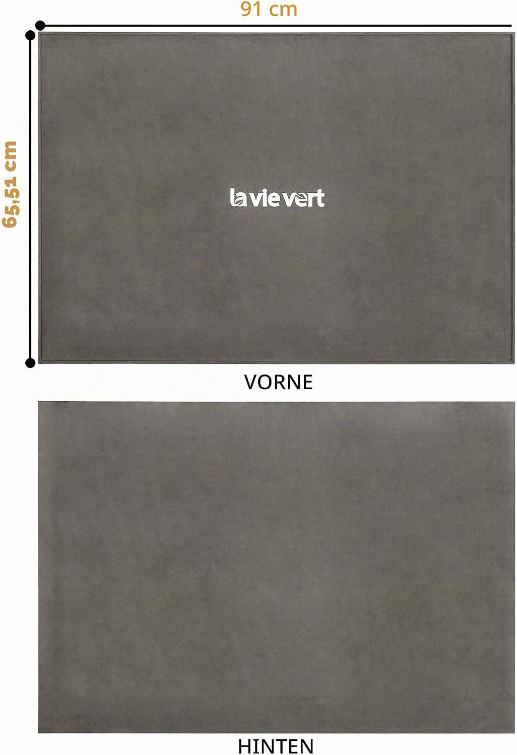 LAVIEVERT Holzpuzzle-Brett, Puzzle-Aufbewahrung, Puzzle-Sparer mit Rutschfester Oberfläche für bis z