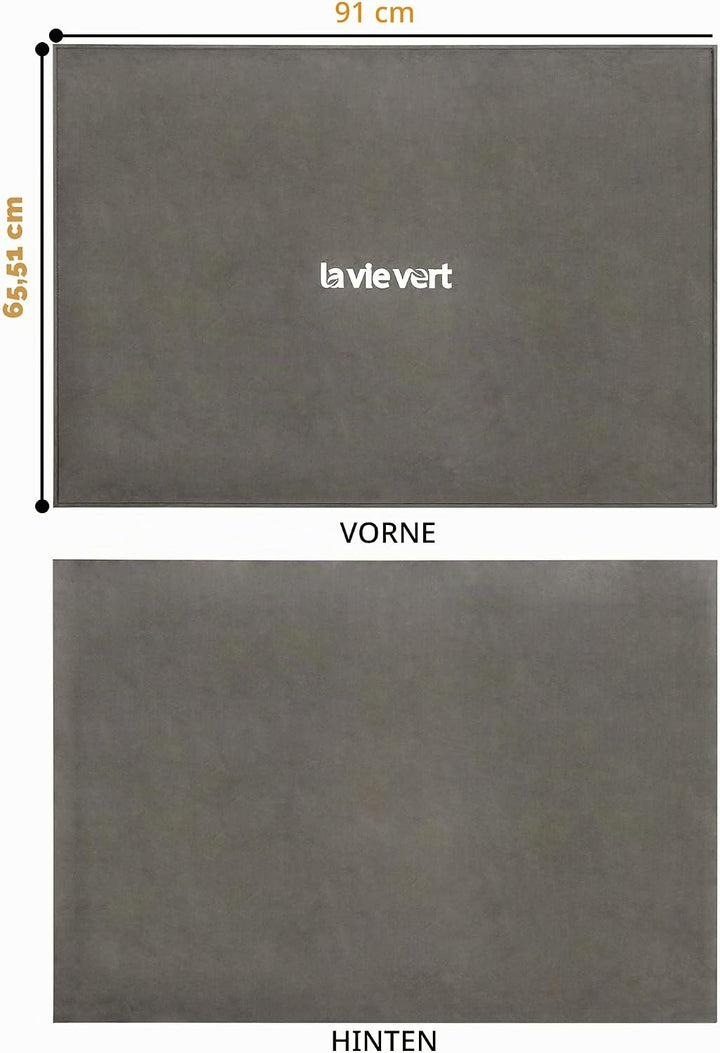 LAVIEVERT Holzpuzzle-Brett, Puzzle-Aufbewahrung, Puzzle-Sparer mit Rutschfester Oberfläche für bis z