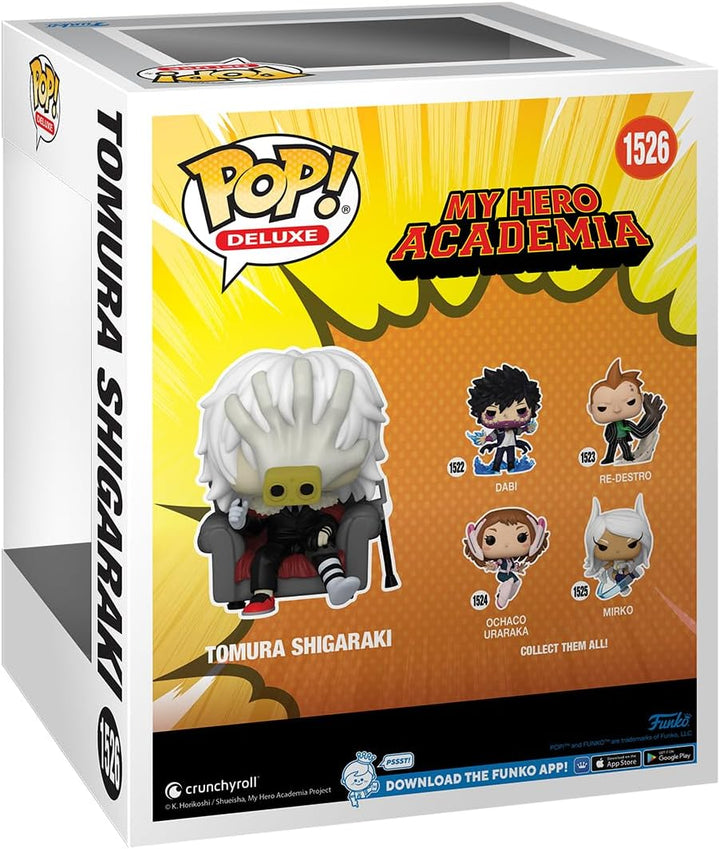 Funko POP! Deluxe: My Hero Academia (MHA) 2 - Tomura Shigaraki in Chair - Vinyl-Sammelfigur - Gesche