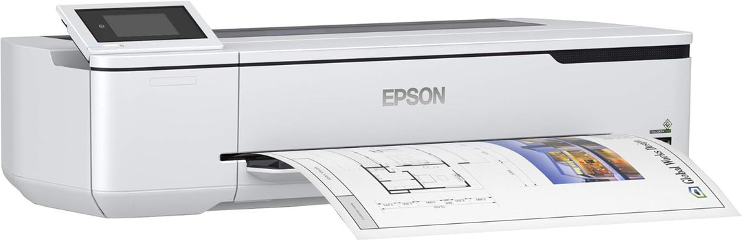 Epson SureColor SC-T3100N Tinten-Grossformatdrucker für CAD/GIS/POS (Drucke bis DIN A1+, Rollendruck