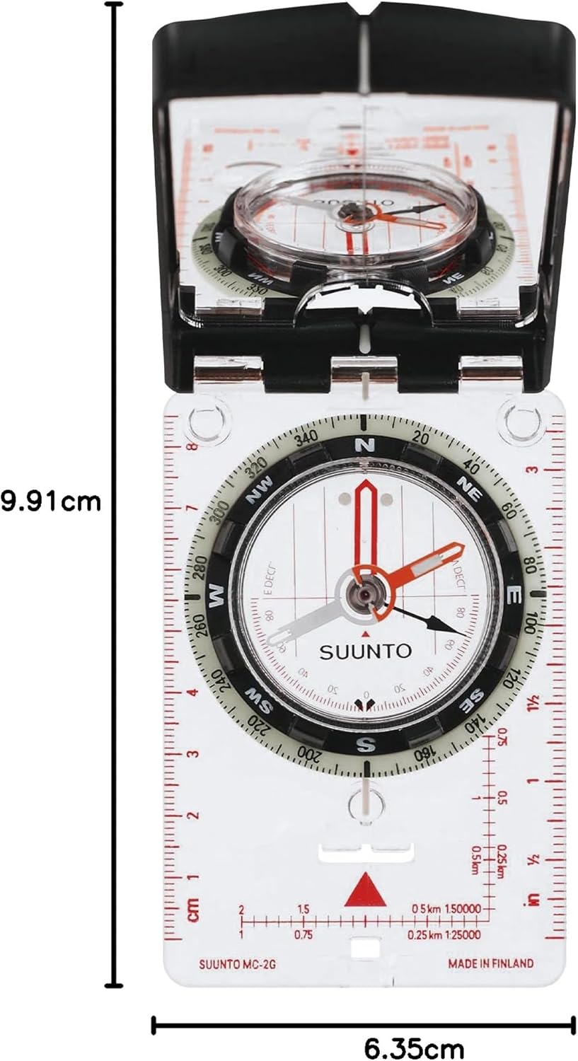 SUUNTO MC-2 Kompass: Erstklassiger Kompass für Profis und ambitionierte Wanderer