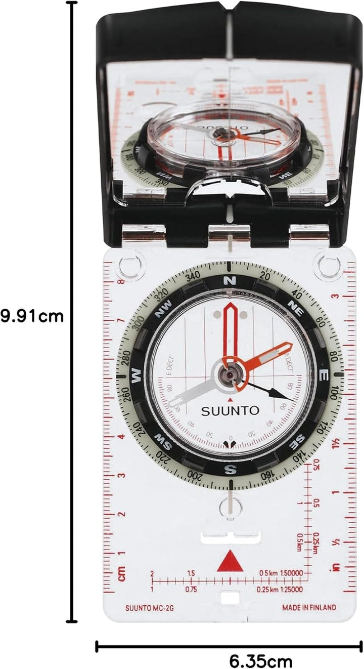 SUUNTO MC-2 Kompass: Erstklassiger Kompass für Profis und ambitionierte Wanderer