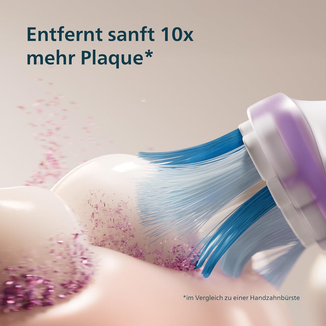 Philips Sonicare 7100 elektrische Zahnbürste, Schallzahnbürste mit App, 4 Putzmodi und 3 Intensitäts