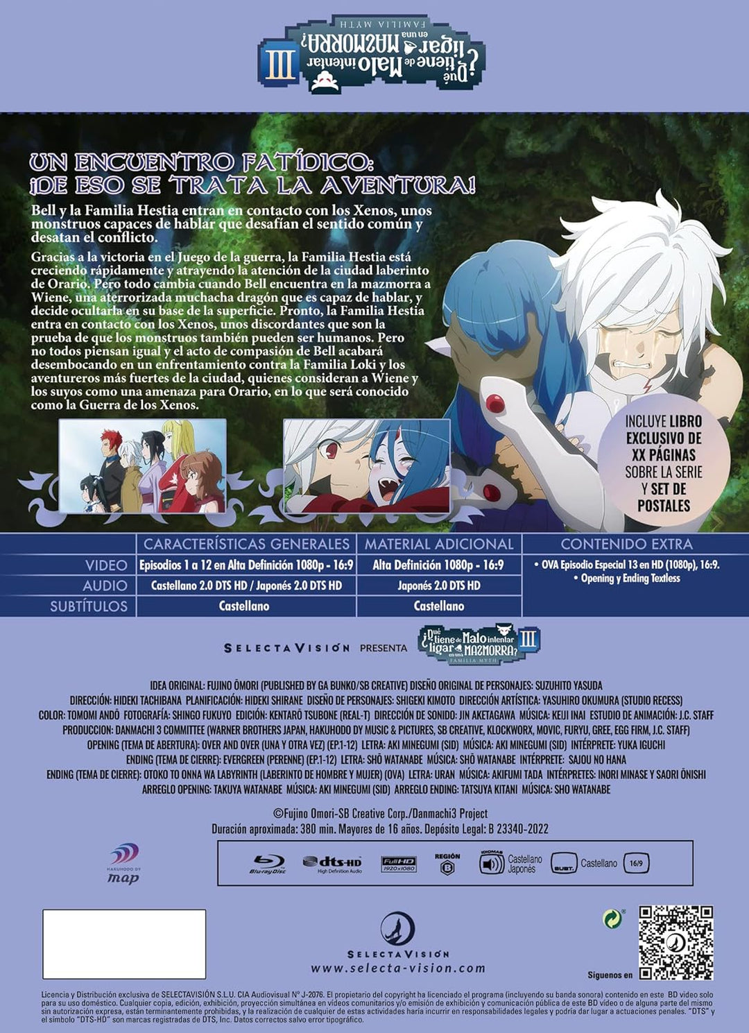 Danmachi 3ª Temp ¿que tiene de.? - BD