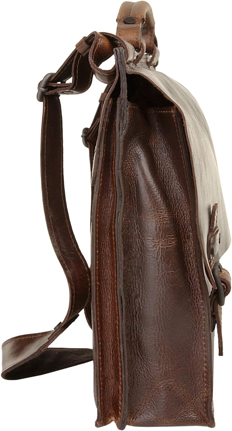 Harold's Aberdeen Messenger Leder 40 cm Laptopfach