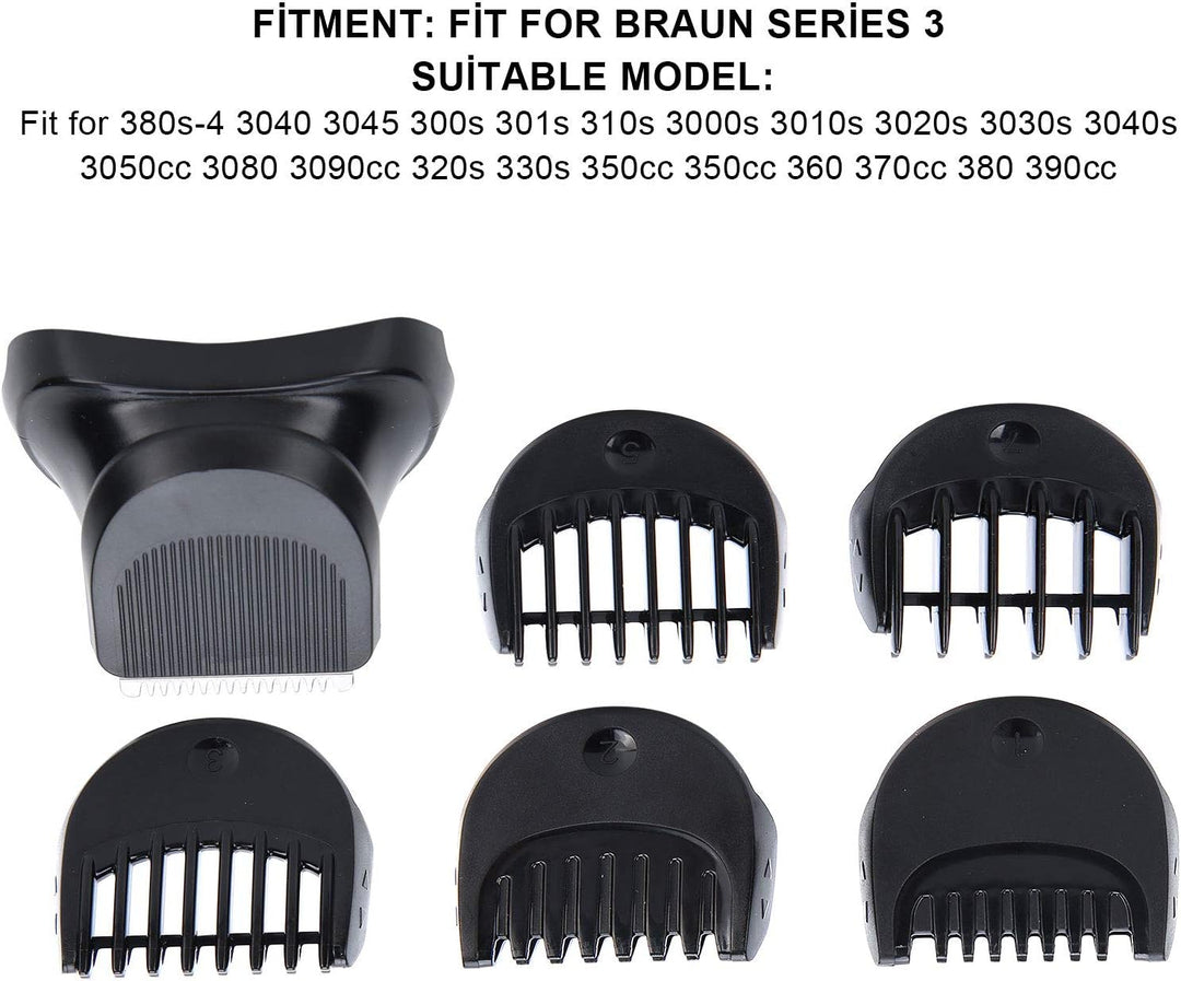 Rasierer Trimmerkopf Rasieren Elektrischer Rasierer Trimmerkopf + 5 Stück Führungskamm-Trimmer-Set P