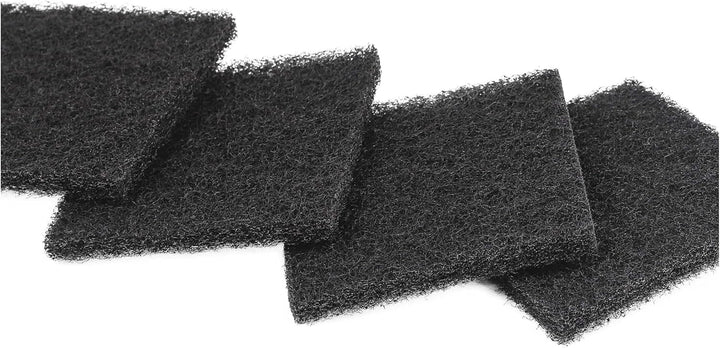 vhbw 12x Aktivkohlefilter Ersatz für Naber 8011178 für Mülleimer, Abfalleimer - 9,5 x 9,5 x 1 cm