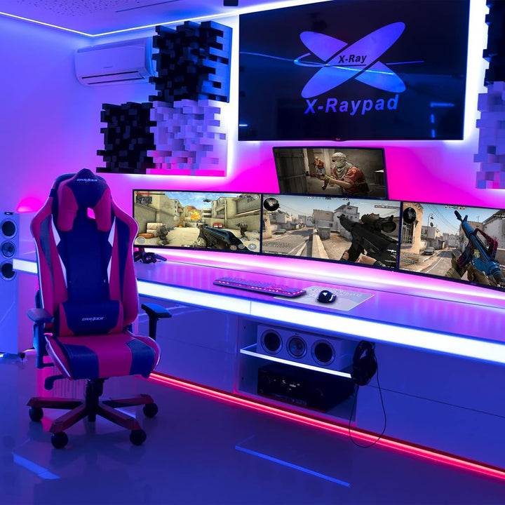 X-Raypad Aqua Control 2 AC2 Sakura Gaming-Mauspad, Ultra-Hochpräzisions-Mauspad mit Perfekter Geschw