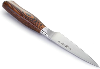 TUO Fiery Phoenix Gemüsemesser - Hohe Qualität Deutsche Stahl & Holzgriff (TC0706-10.20cm)