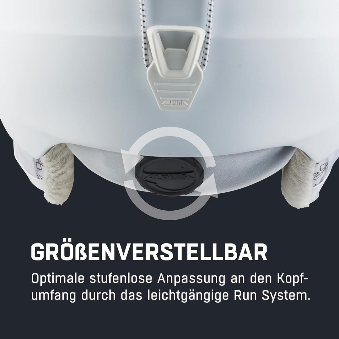 ALPINA GRAND - Sicherer, Optimal Klimatisierter, Bruchfester & Anpassbarer Skihelm Für Erwachsene We