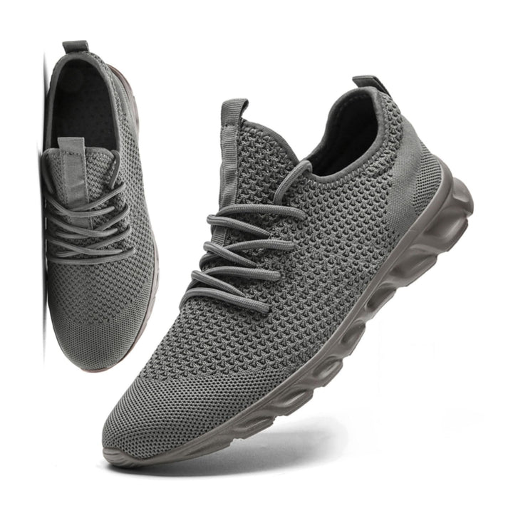 MGNLRTI Herren Sneaker Walkingschuhe Atmungsaktiv Strassenlaufschuhe Leicht Freizeit Sportschuhe für