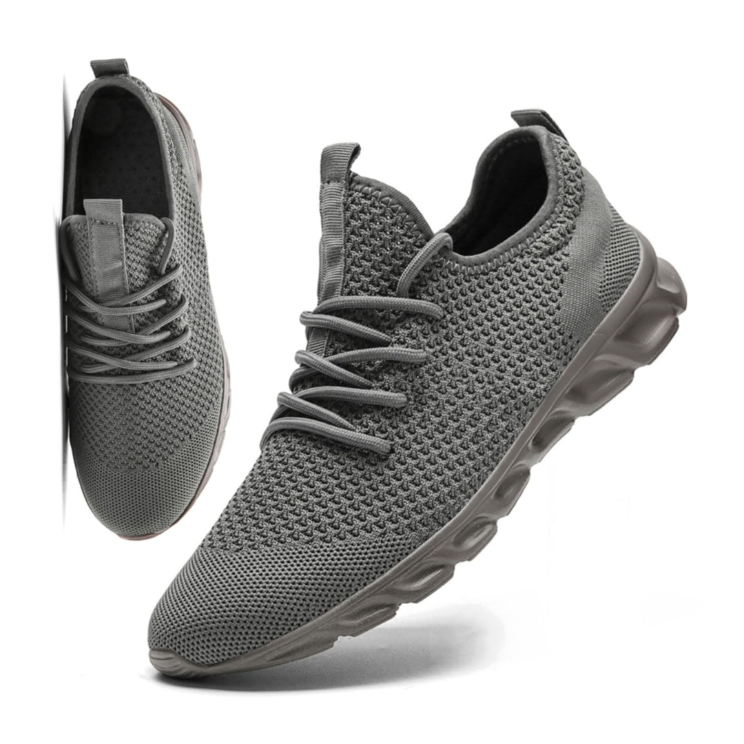 Herren Sneaker Walkingschuhe Atmungsaktiv Strassenlaufschuhe Leicht Freizeit Sportschuhe für Hallen