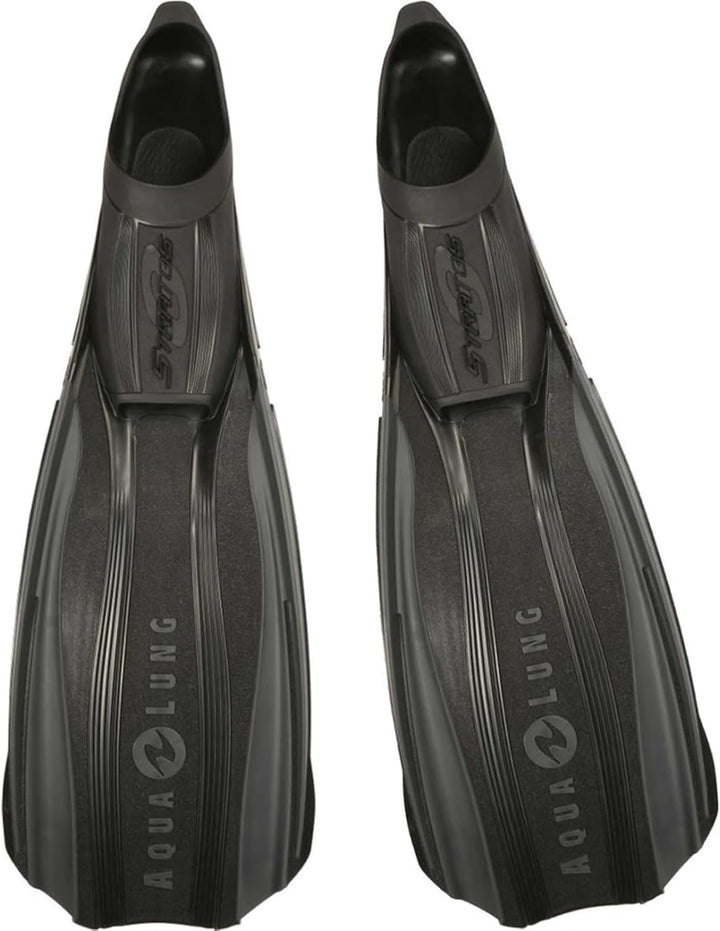 Aqualung Stratos 3 - Unisex-flossen Erwachsene, Fussteillose Flossen für maximale hydrodynamische Le