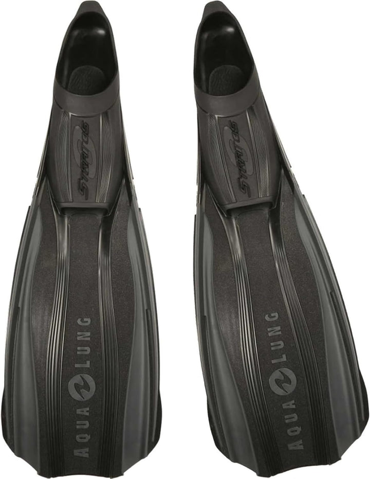 Aqualung Stratos 3 - Unisex-flossen Erwachsene, Fussteillose Flossen für maximale hydrodynamische Le