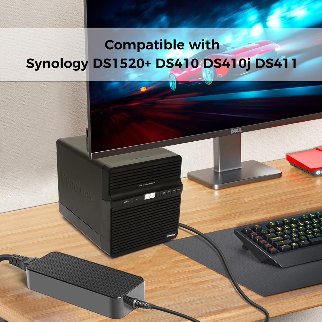 KFD Netzteil Ladegerät für Synology DS1520+ DS1522+ DS410 DS410j DS411 DS412 DS918+ DS918 DS916+ 101