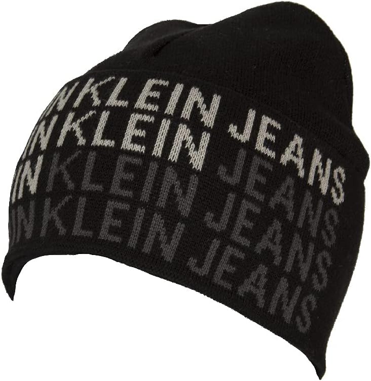 Calvin Klein CKJ AOP Beanie Black