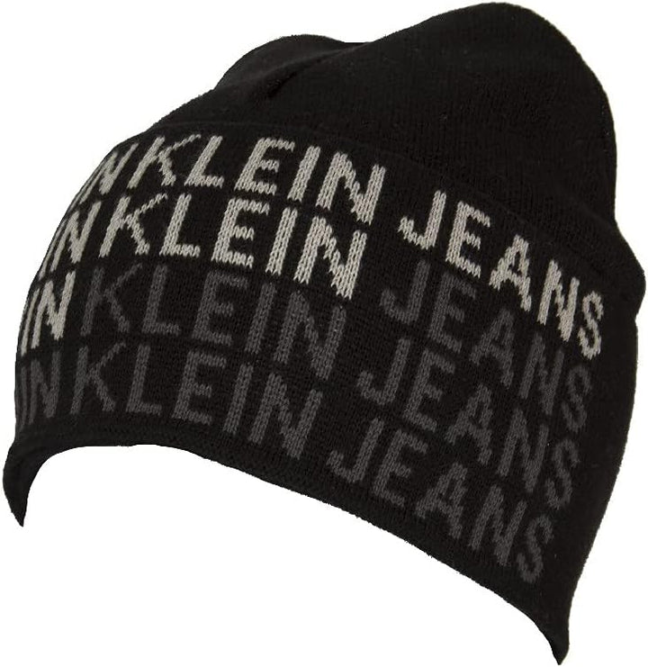 Calvin Klein CKJ AOP Beanie Black