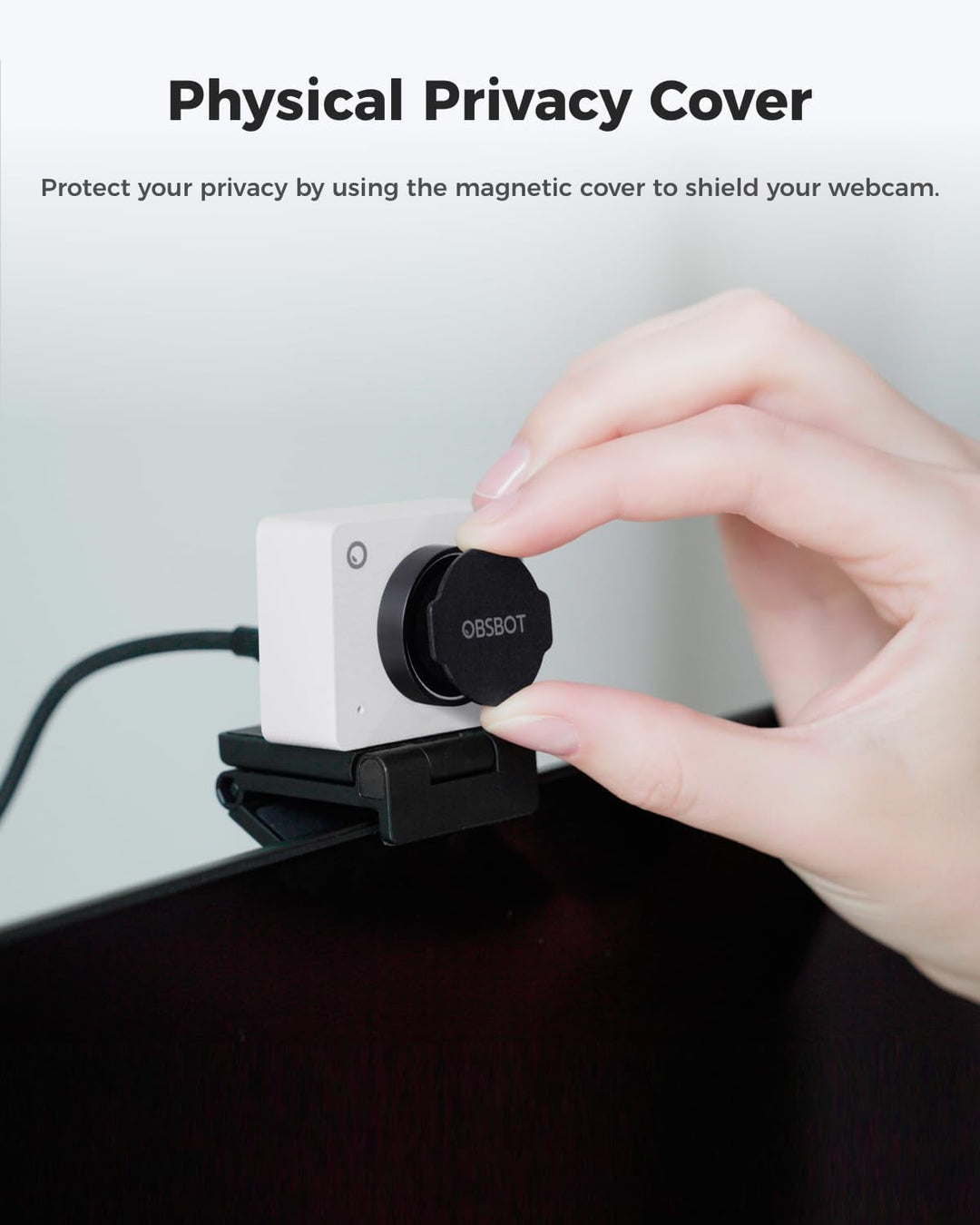 OBSBOT Meet 2 Ultra HD 4K Streaming Webcam, 1080p at 60 FPS, Videokonferenz Kamera mit KI Automatisc