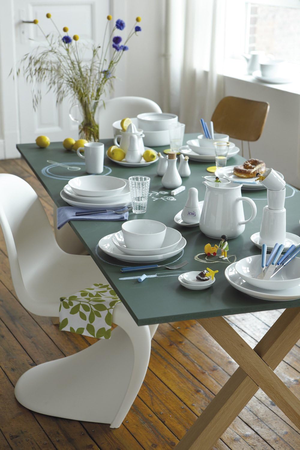 KAHLA Five Senses Mini-Backform 17 cm x 17 cm |weisse kleine Auflaufform aus Porzellan, Backform 17