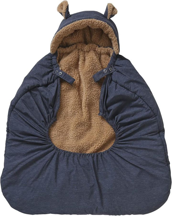 Vertbaudet Babytrageschutz, Daunenjacke Blau