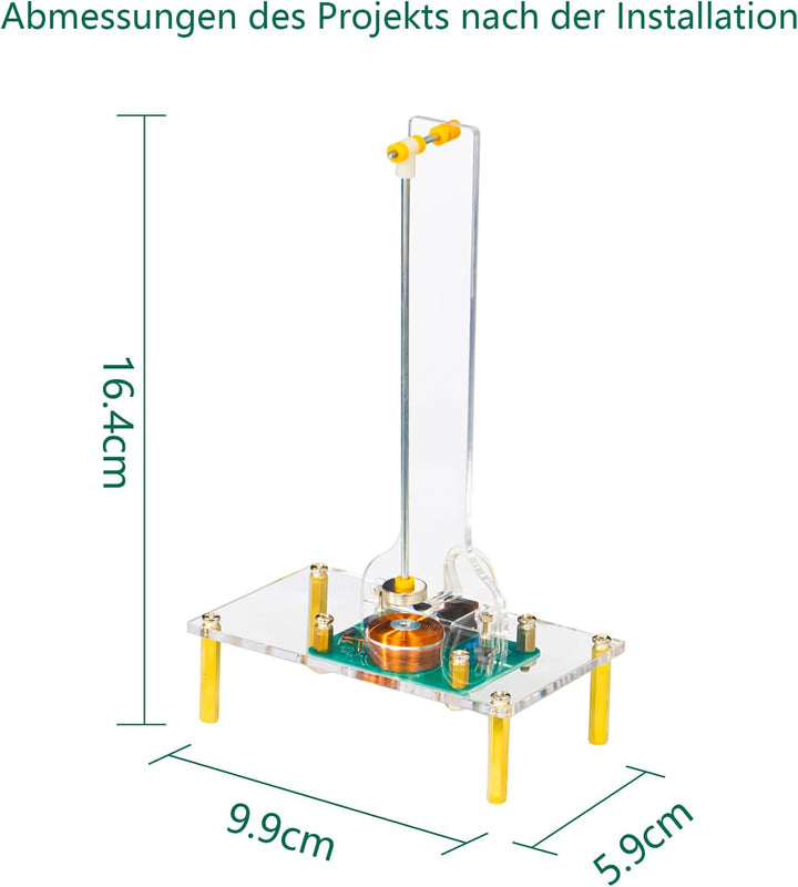 EIELE Elektronischer Oszillator Spass-Lötset Bausatz für elektromagnetische Oszillation Elektronisch