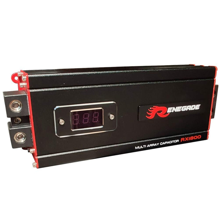 1 RENEGADE RX1800 Power Cap car Audio kondensator 18 Farad für systeme bis 18000 watt rms 1 2 3 4 5
