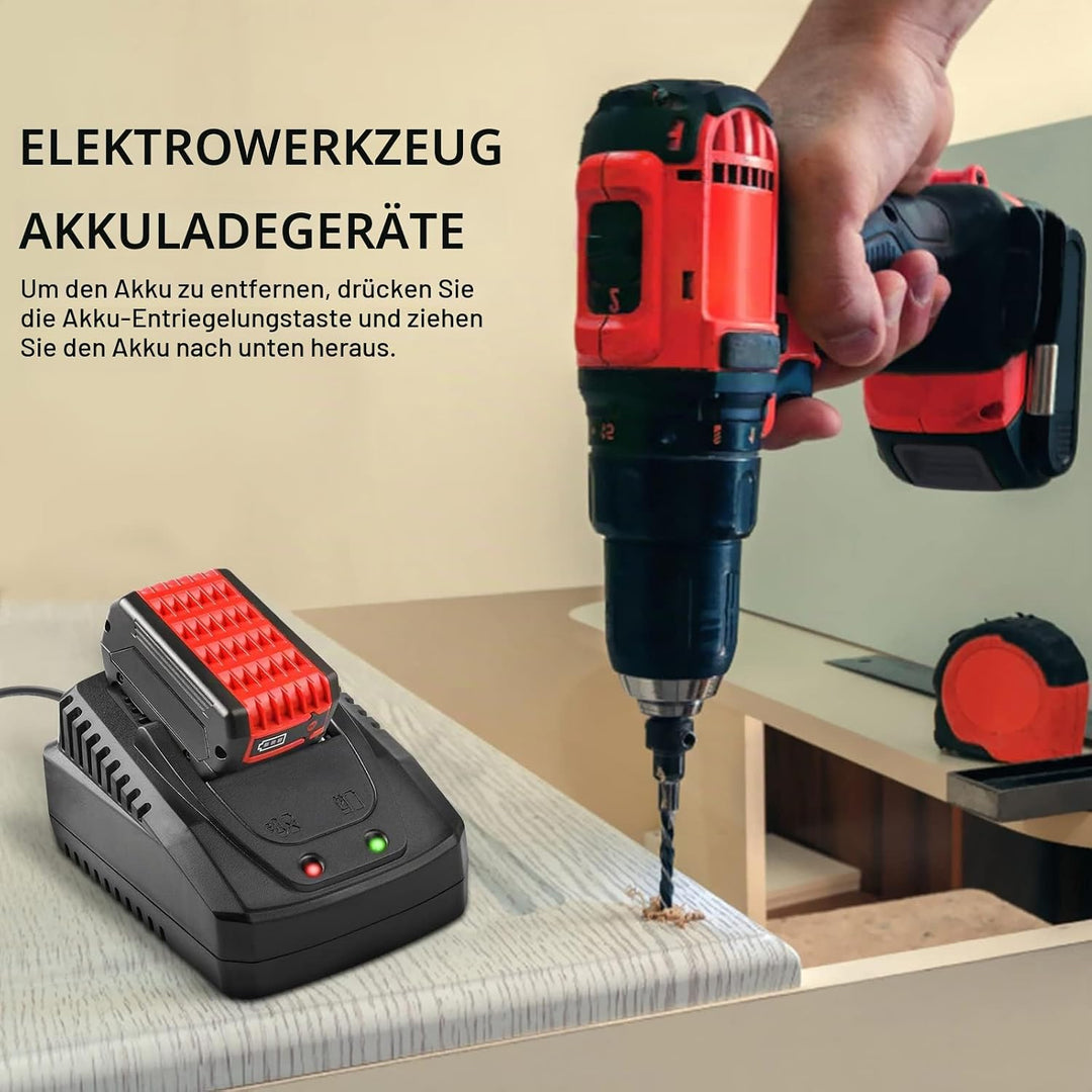 ASUNCELL Ersatz Ladegerät für Bosch 14,4 V-18 V BC660 BC1880 BAT609 BAT609G BAT618 BAT618G BAT614 BA