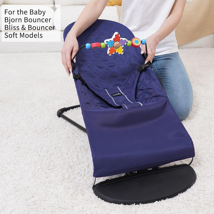 iGRATENS Baby-Bounzer Toy Bar - Spielzeug Bar für Baby Bouncer Sitz, Brightly Colored Form, entwicke