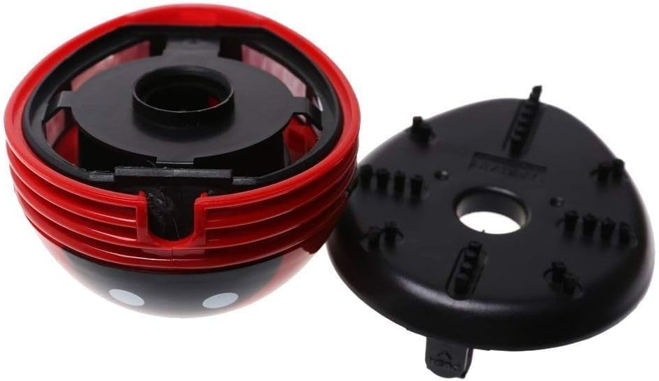 Elektrischer Marienkäfer Muster Batteriebetrieben Tischstaubsauger Mini Staub Reiniger,Rot