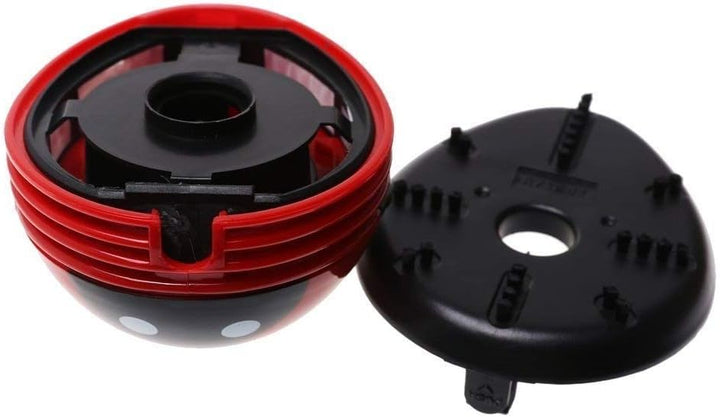 Elektrischer Marienkäfer Muster Batteriebetrieben Tischstaubsauger Mini Staub Reiniger,Rot