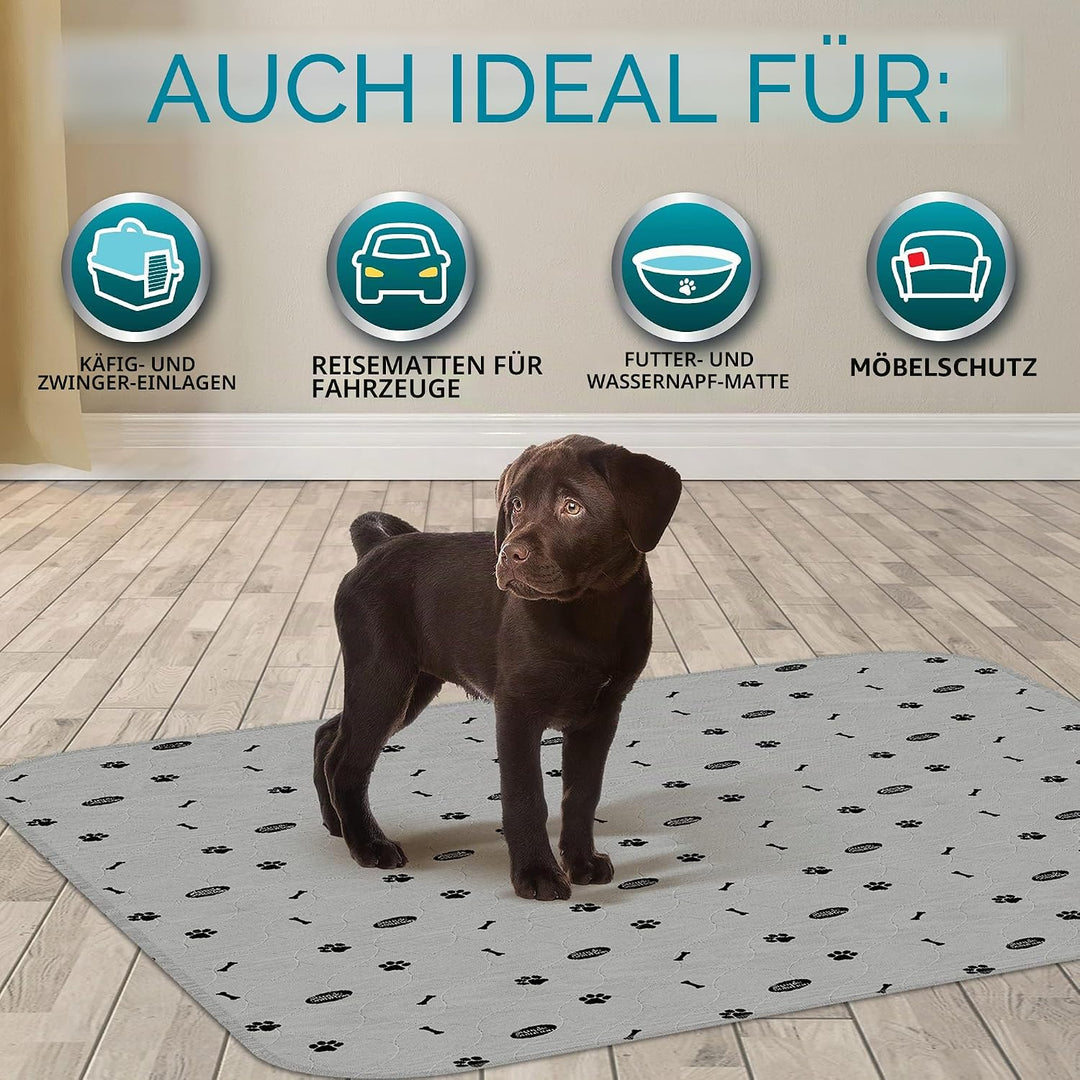Simple Solution Waschbare Trainings- und Reise-Hundekissen, wiederverwendbare Hundekissen, saugfähig