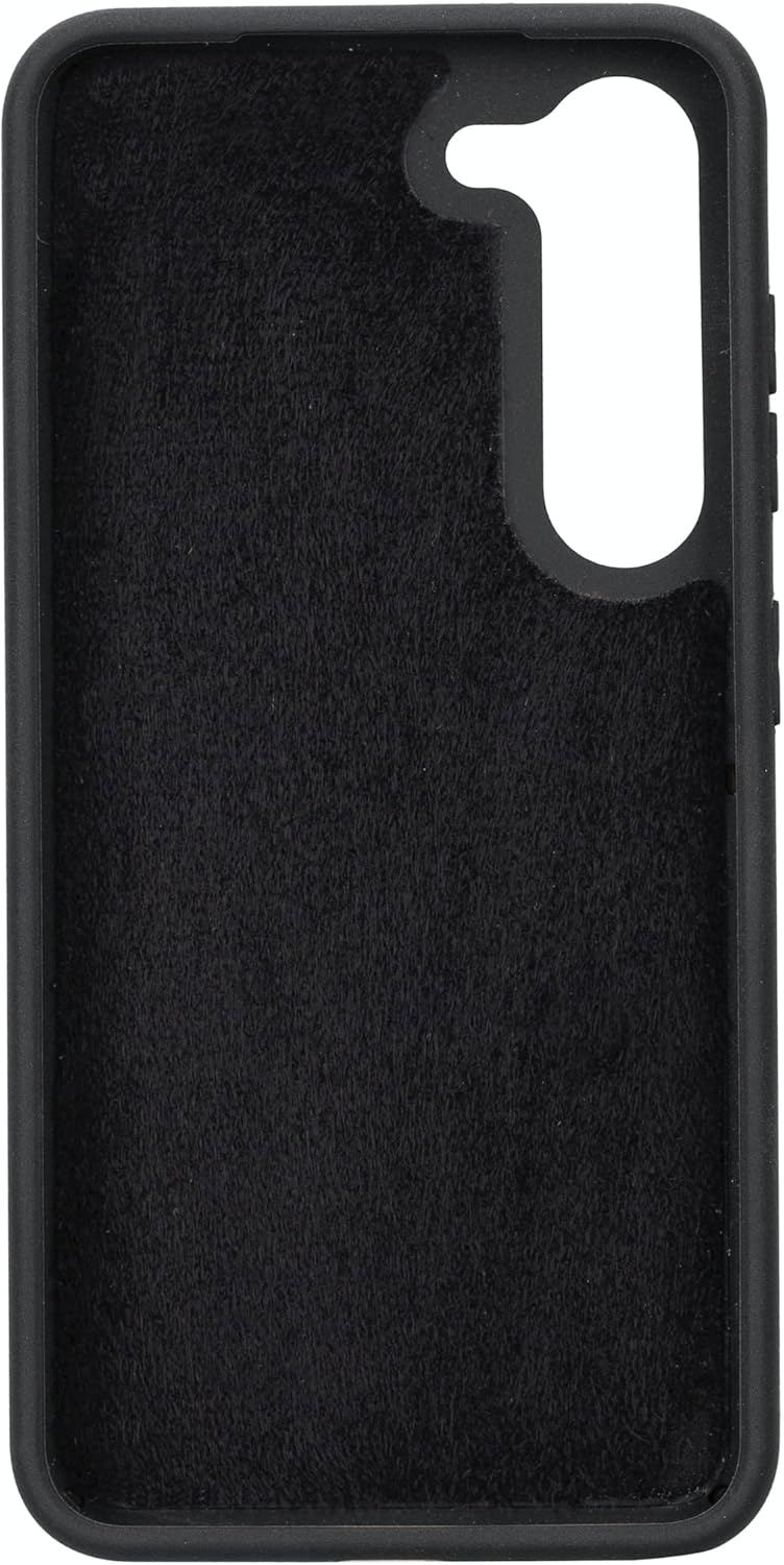 Solo Pelle Lederhülle für das Samsung Galaxy S23 Hülle aus echtem Leder, Model: Stanford (Matt Schwa
