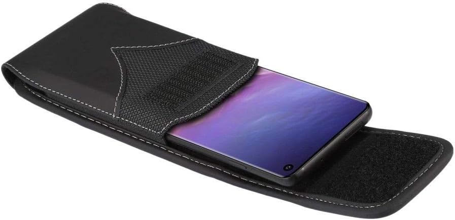 Holster Case Cover Nylon with Rotating Belt Clip for Sony Xperia XZ1 DUAL - Black