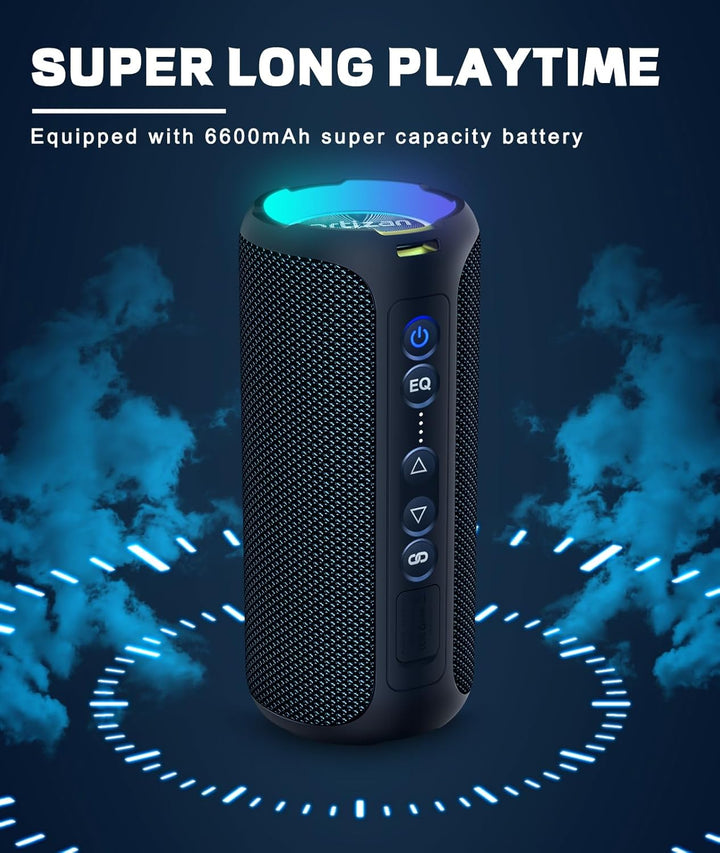 Ortizan Bluetooth Lautsprecher Navy, Navy