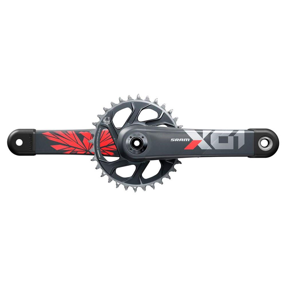 Sram X01 Eagle Superboost+ Dub Kettenradgarnitur (175mm | rot | 32 Zähne | X-SYNC2 | DM | 12-Fach C2