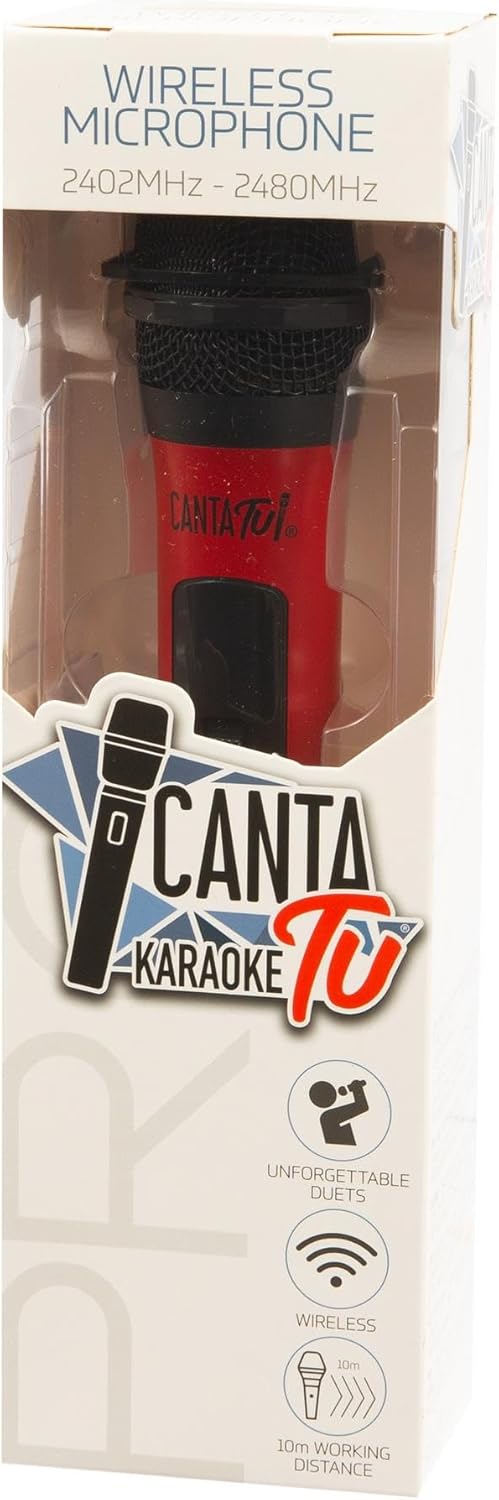 Canta Tu Tu Karaoke Mikrofon Wireless Pro 2023, kabelloses Karaoke-Mikrofon, Frequenz 2402 MHz – 248